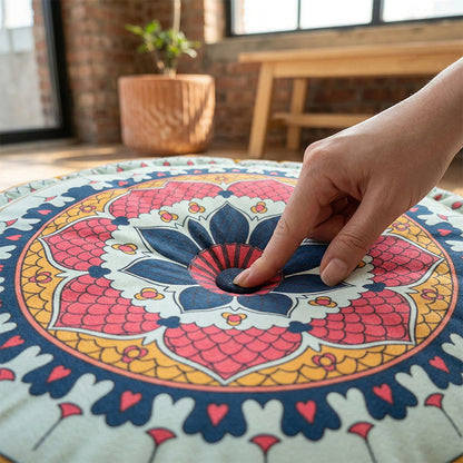 Coussin mandala style bohème - image 1