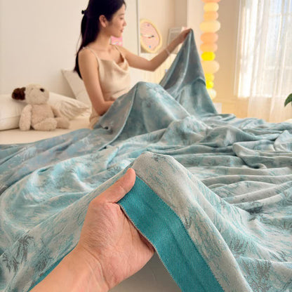 Couverture d'été artistique en fibres de bambou - image 7