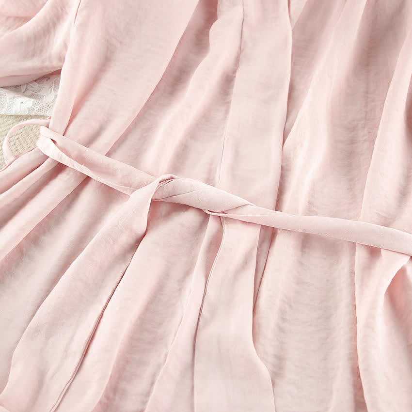 ensemble kimono rose uni - image 6