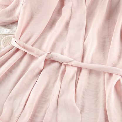 ensemble kimono rose uni - image 6