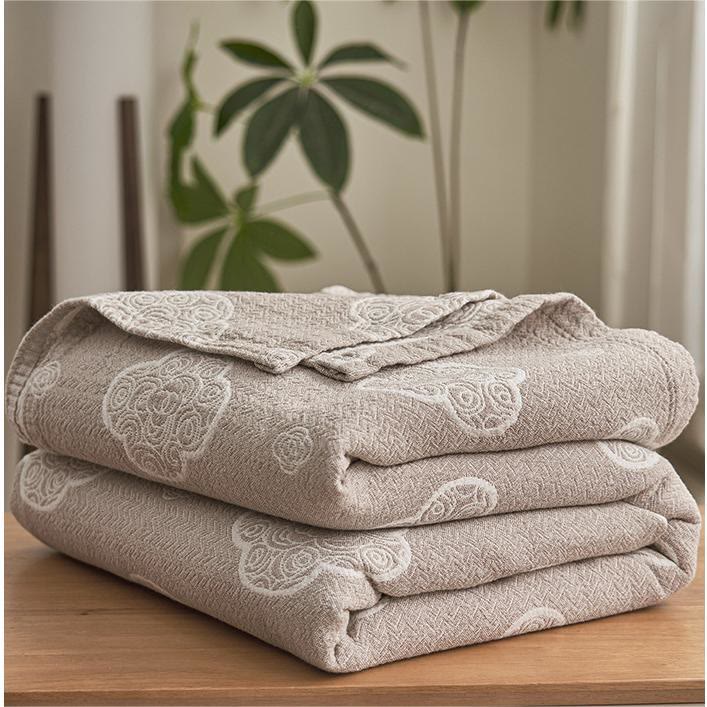 Couette en gaze jacquard 3 couches Ownkoti Oriental Ruyi Cloud - image 2