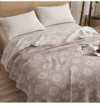 Couette en gaze jacquard 3 couches Ownkoti Oriental Ruyi Cloud - image 1