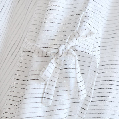 Peignoir kimono unisexe en gaze de coton - image 7