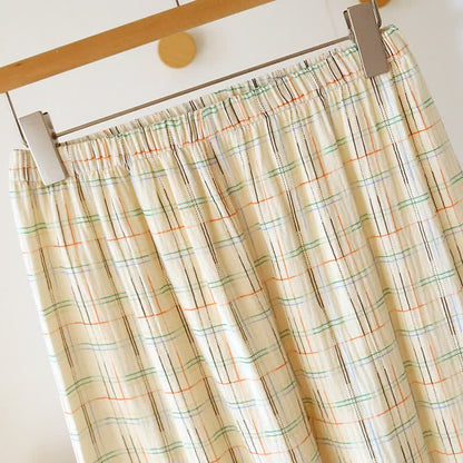 Pyjamas en coton colorés, à rayures et à carreaux - image 13