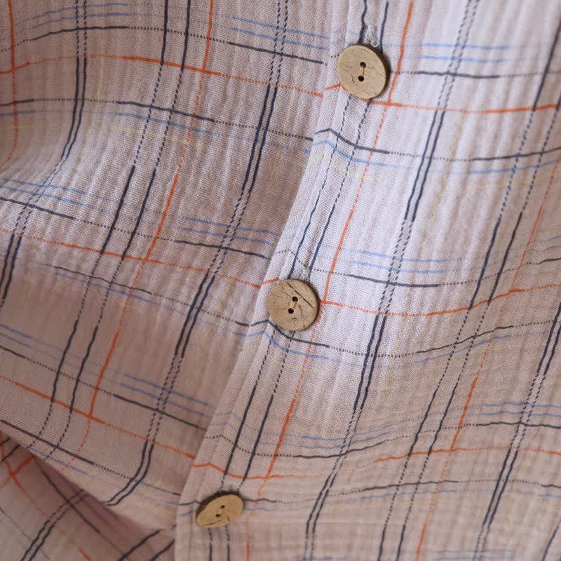 Pyjamas en coton colorés, à rayures et à carreaux - image 21