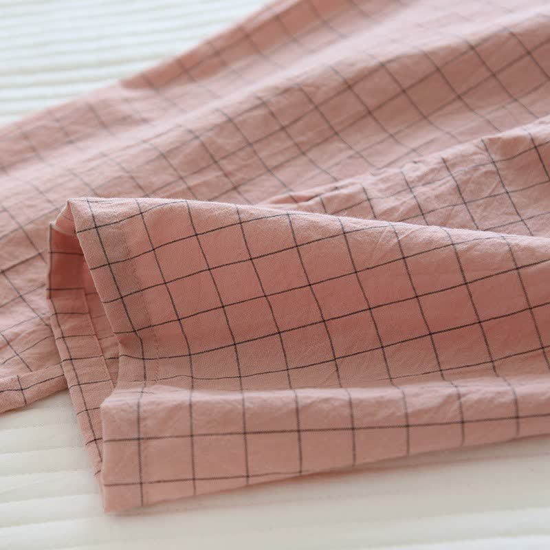 Pyjamas assortis en coton, style kimono, pour couples - image 16