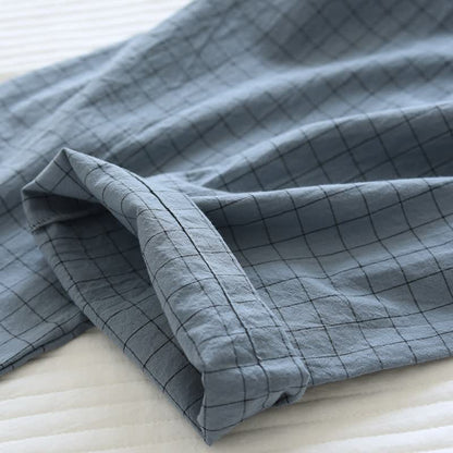 Pyjamas assortis en coton, style kimono, pour couples - image 6