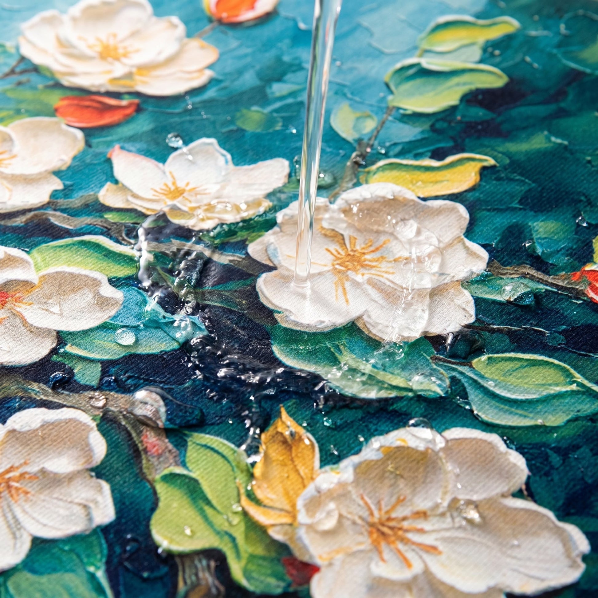 Tapis de salle de bain Ownkoti Impressionist Magnolia - image 4