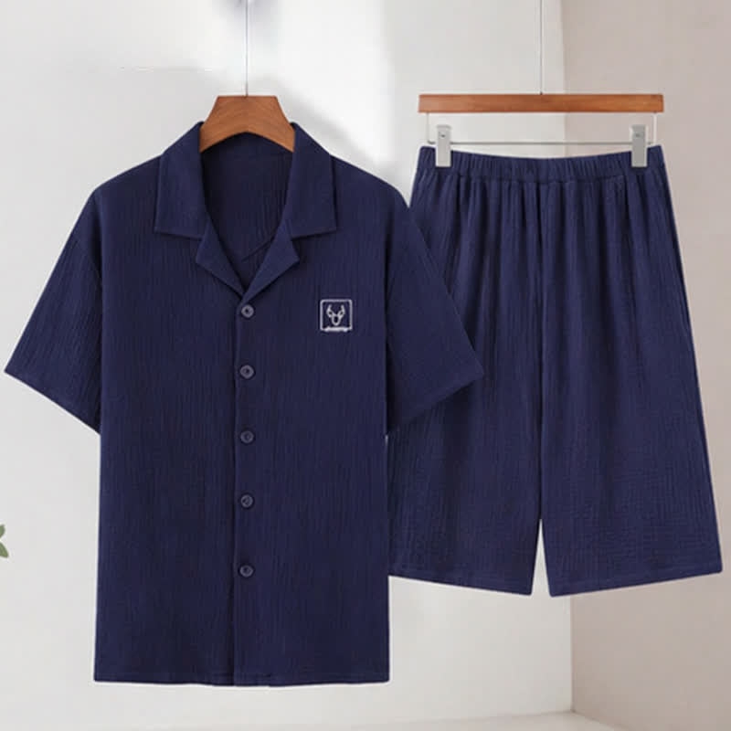 Ensemble de vêtements d'intérieur unisexes en gaze de coton Ownkoti - image 5
