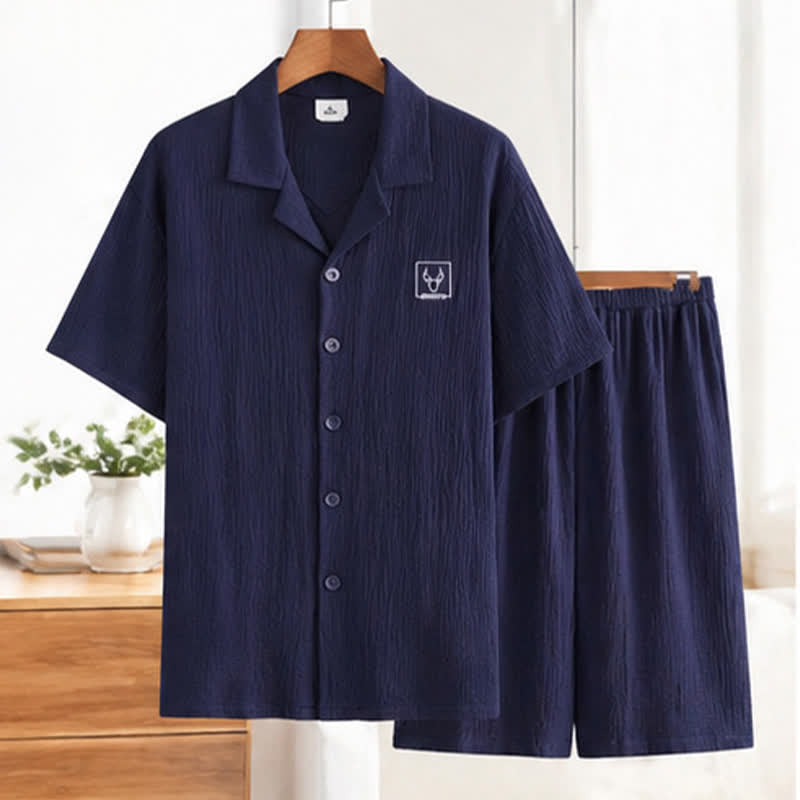 Ensemble de vêtements d'intérieur unisexes en gaze de coton Ownkoti - image 4