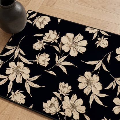 Tapis de bain Ownkoti Vintage Pivoine en terre de diatomées - image 4