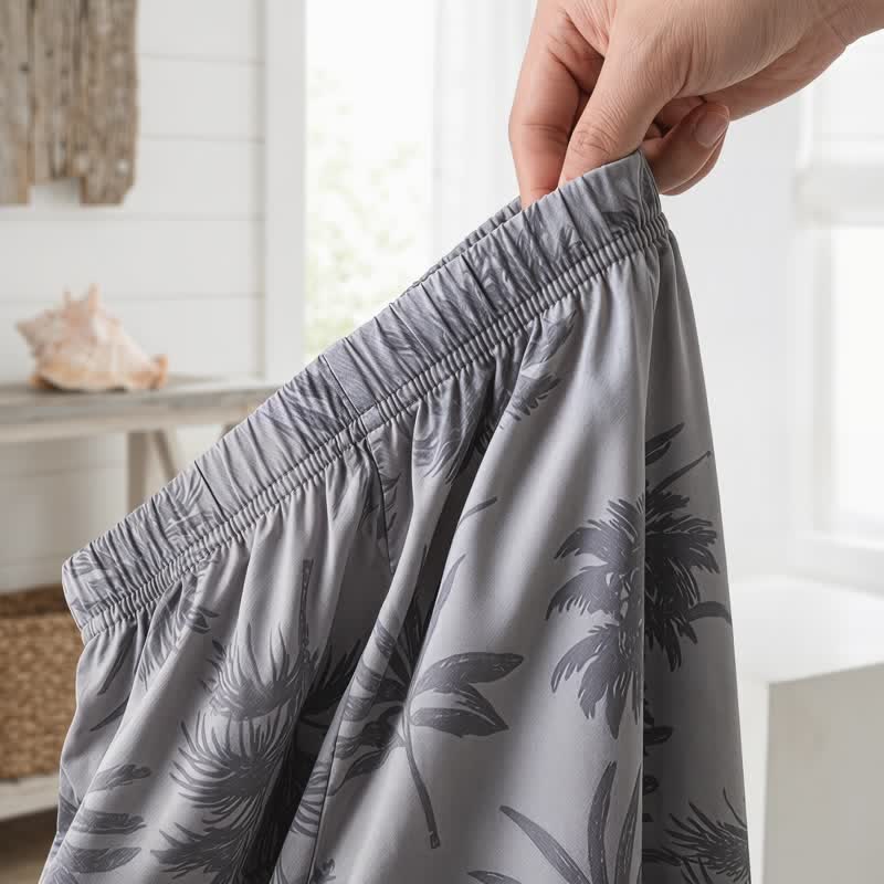 Ensemble de détente en coton Ownkoti avec boutons en palmier tropical - image 7