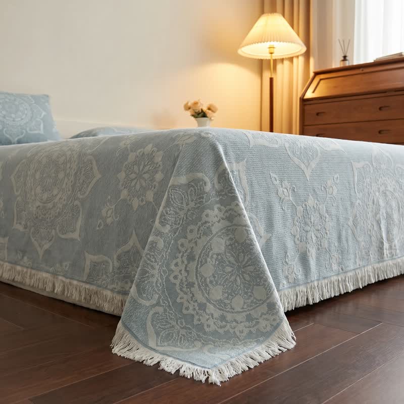 Couette en gaze de coton à motif mandala multicolore Ownkoti - image 4