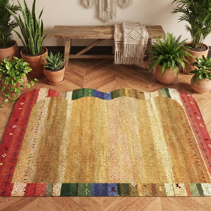 Tapis d'entrée antidérapant persan vintage Ownkoti - image 2