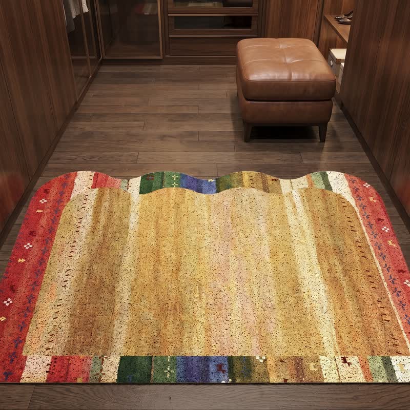 Tapis d'entrée antidérapant persan vintage Ownkoti - image 4