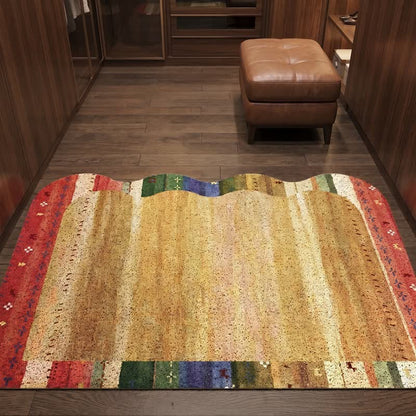 Tapis d'entrée antidérapant persan vintage Ownkoti - image 4