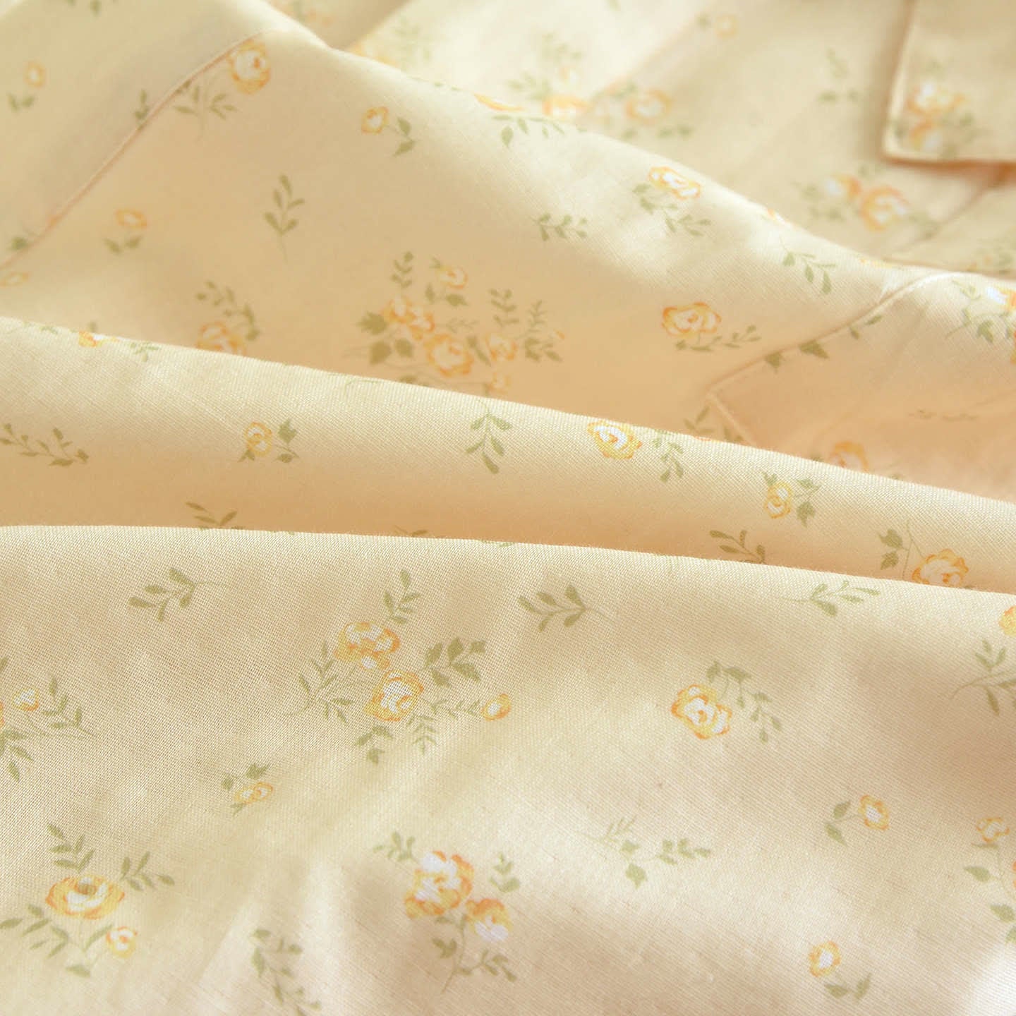 Kimono Ownkoti jaune en gaze de coton botanique - image 11