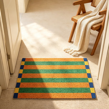Tapis d'entrée décoratif moderne à rayures Ownkoti - image 2