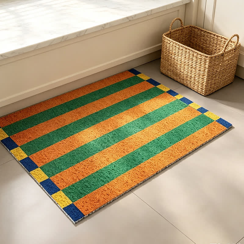 Tapis d'entrée décoratif moderne à rayures Ownkoti - image 3