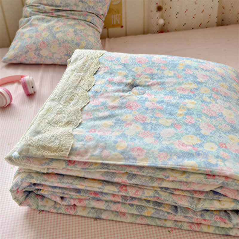 Ensemble de literie en coton Ownkoti Lace Romance - image 0