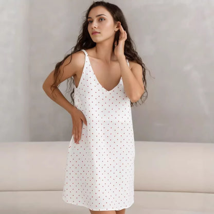 Robe d'intérieur Red Heart en pur coton - image 1