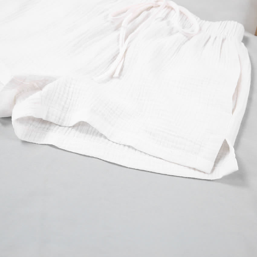 Ensemble pyjama composé d'un haut à manches longues et d'un short - image 12