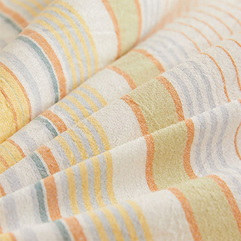 Ensemble de literie d'été Ownkoti Soft Plaid Pure Summer - image 3