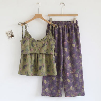 Ensemble pyjama Ginkgo avec débardeur et pantalon - image 17