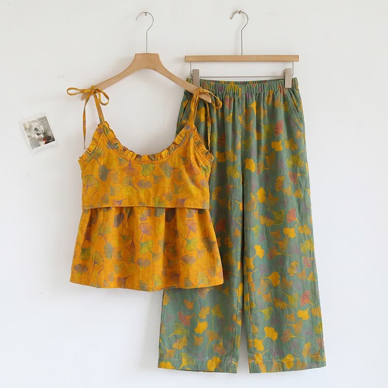 Ensemble pyjama Ginkgo avec débardeur et pantalon - image 9