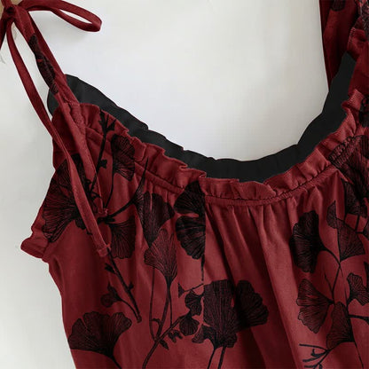 Ensemble pyjama élégant en coton ginkgo - image 6