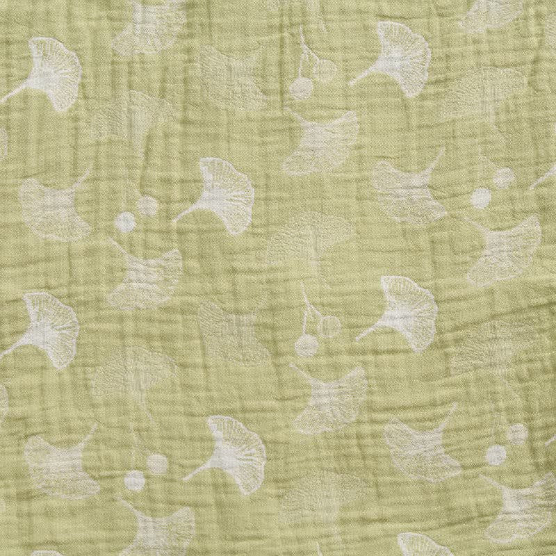 Chemise de nuit en coton ginkgo frais - image 5