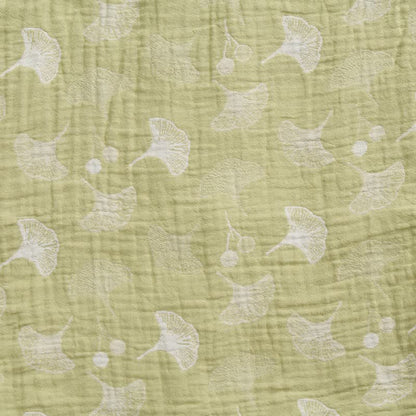 Chemise de nuit en coton ginkgo frais - image 5