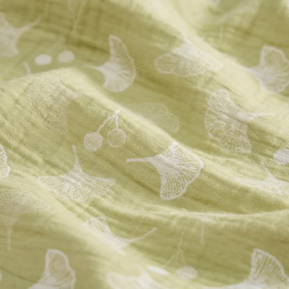 Chemise de nuit en coton ginkgo frais - image 6
