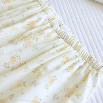 Ensemble de trois pièces de vêtements d'intérieur en toile de coton imprimée - image 11