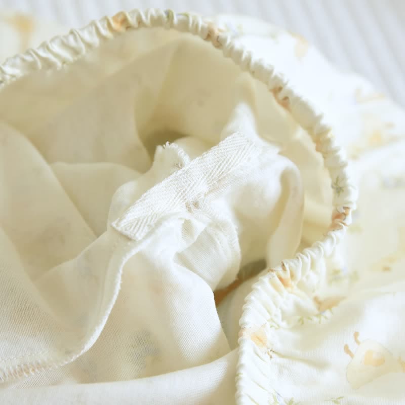 Ensemble de trois pièces de vêtements d'intérieur en toile de coton imprimée - image 12