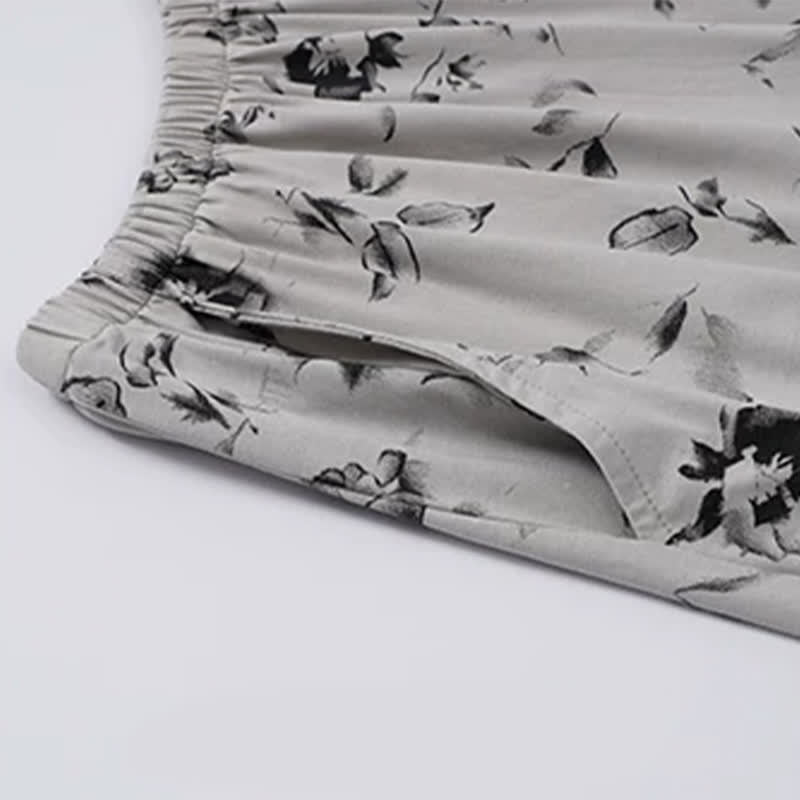 Ensemble pyjama romantique en dentelle florale - image 9