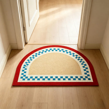Tapis d'appoint à boucles Ownkoti Half Moon Color Block - image 1