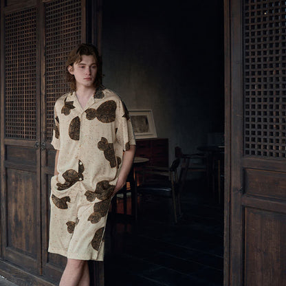 Ensemble pyjama assorti à motif coquillage - image 13