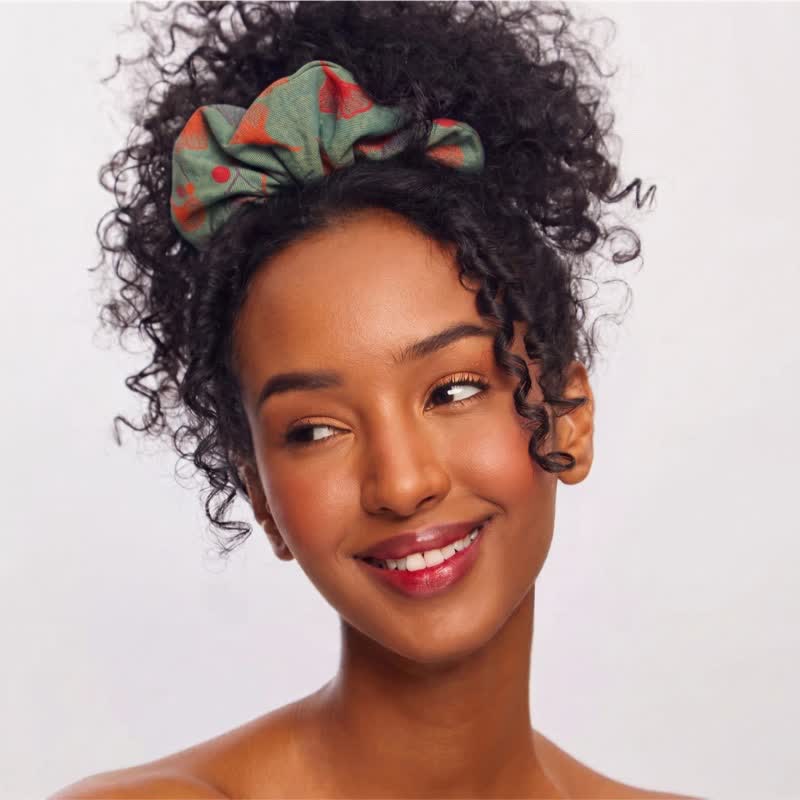 Lot de 3 chouchous pour cheveux Ownkoti Ginkgo - image 2