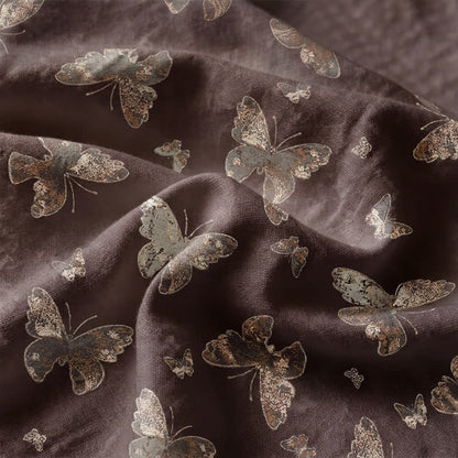 Couvre-lit en coton Ownkoti Vintage Cottage Butterfly - image 3