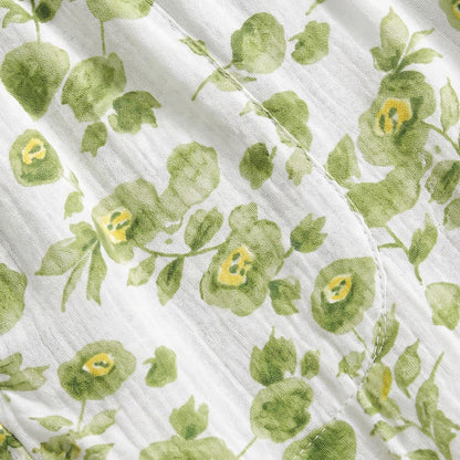 Short d'intérieur d'été en coton à fleurs Ownkoti - image 3