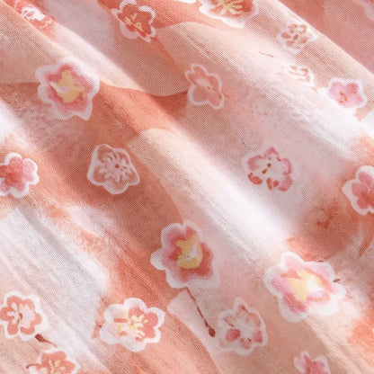 Short de détente d'été en coton à fleurs Ownkoti - image 3