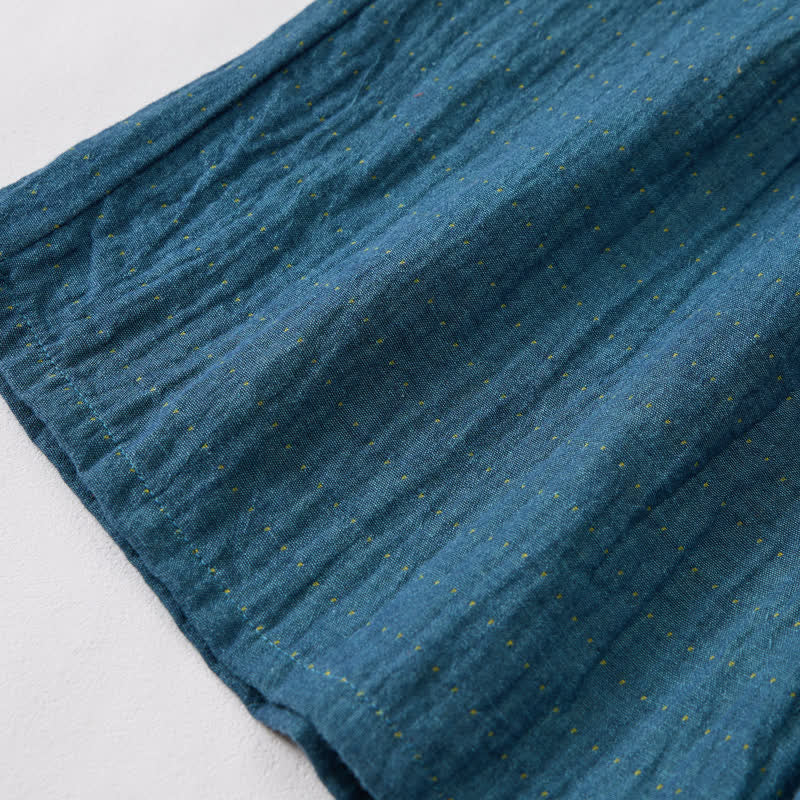 Short de détente Ownkoti en gaze de coton décontractée avec cordon de serrage - image 30