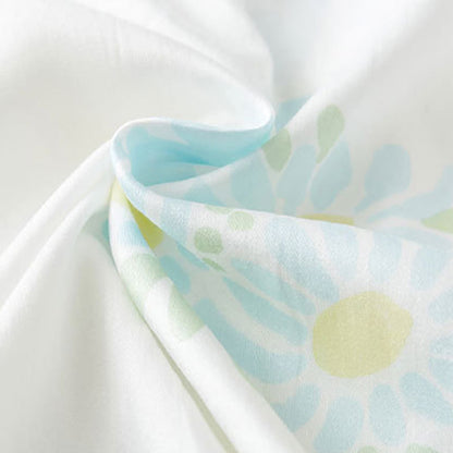 Ensemble pyjama court Ownkoti Tournesol Menthe Bordure contrastée - image 14