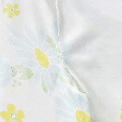 Ensemble pyjama court Ownkoti Tournesol Menthe Bordure contrastée - image 16