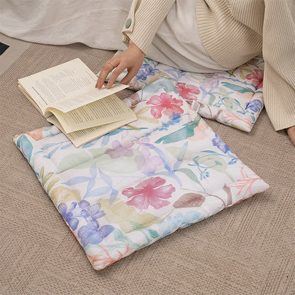 Coussin de chaise Ownkoti Pastel Botanical en mousse à mémoire de forme - image 3