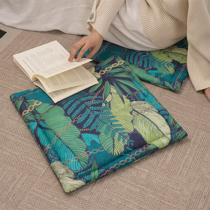 Coussin de siège en mousse à mémoire de forme Ownkoti Tropical Chain Leaf - image 3