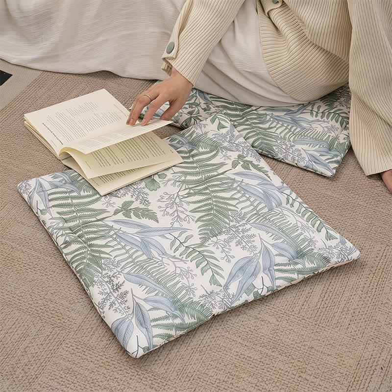 Coussin de chaise Ownkoti en mousse à mémoire de forme rafraîchissante à motif de feuilles de fougère - image 3