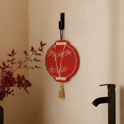 Serviette de toilette Ownkoti Lunar en polaire de bambou corail rouge lunaire - Rouge - 9'' × 9'' - 2 pièces - image 0