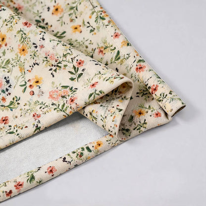 Ensemble de détente Ownkoti romantique à fleurs, débardeur et pantalon 7/8 - image 3